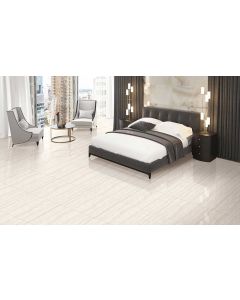 Crystal White Glossy Tile